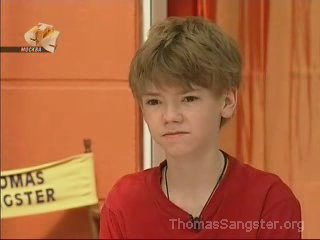 Thomas being interviewed